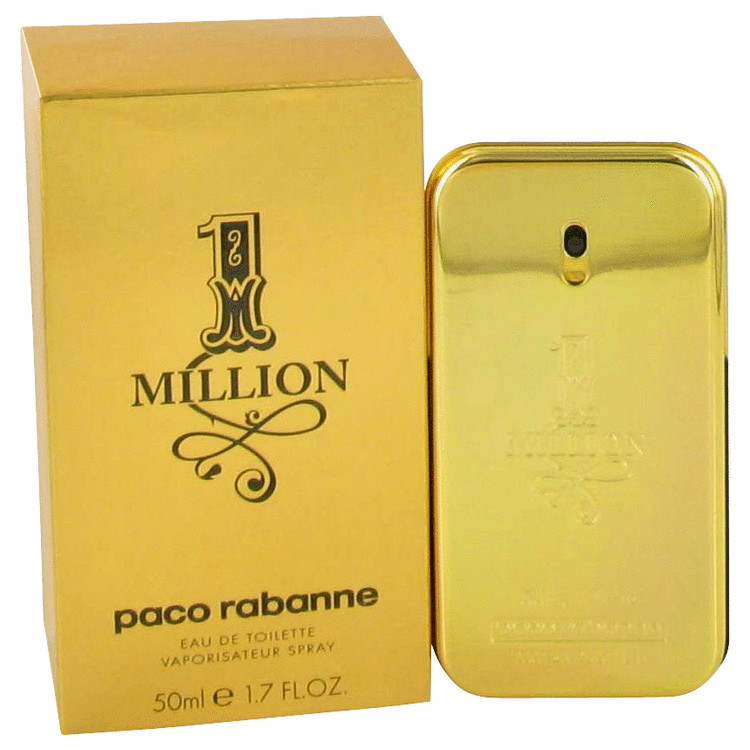 1 Million by Paco Rabanne Eau De Toilette Spray 1.7 oz Men