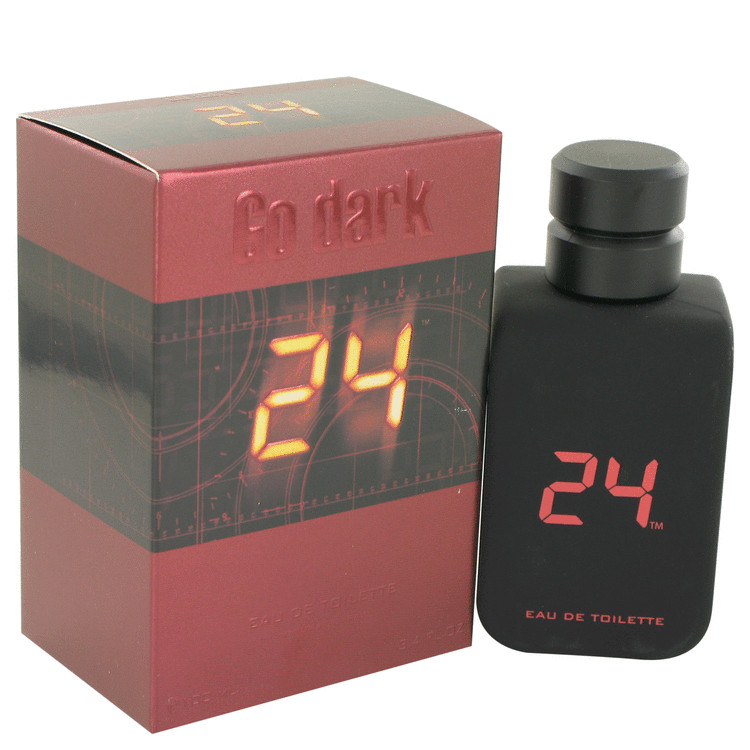 24 Go Dark The Fragrance by ScentStory Eau De Toilette Spray 3.4 oz Men