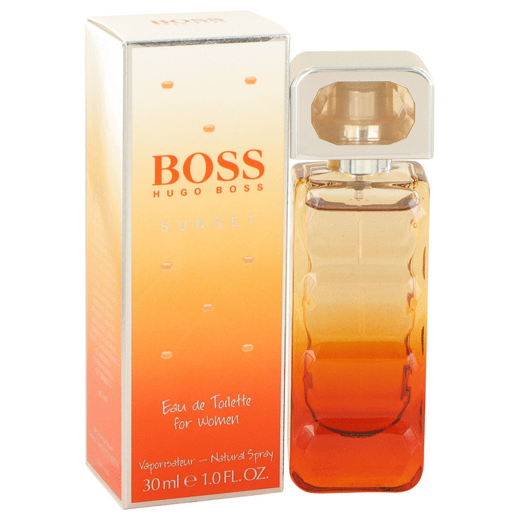Boss Orange Sunset by Hugo Boss Eau De Toilette Spray 1 oz Women