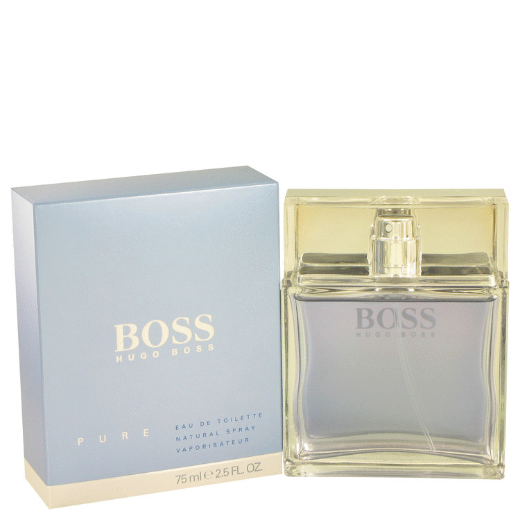 Boss Pure by Hugo Boss Eau De Toilette Spray 2.5 oz Men