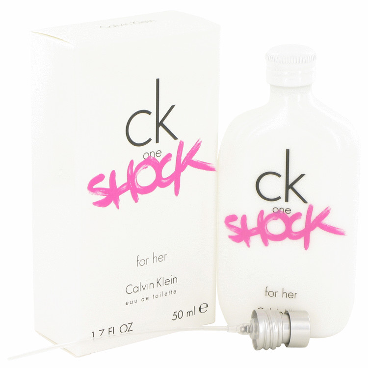CK One Shock by Calvin Klein Eau De Toilette Spray 1.7 oz Women