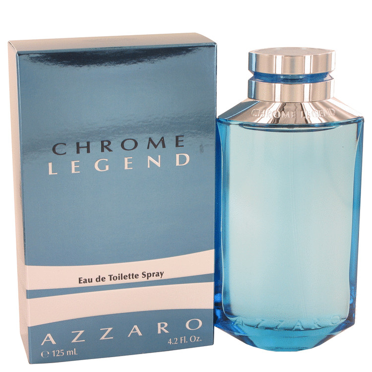 Chrome Legend by Azzaro Eau De Toilette Spray 4.2 oz Men