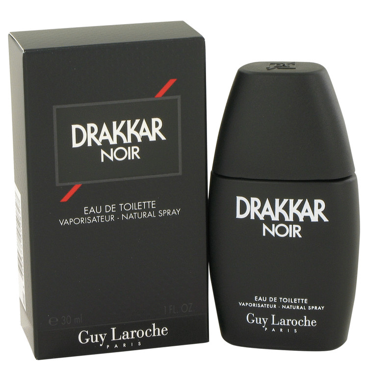 DRAKKAR NOIR by Guy Laroche Eau De Toilette Spray 1 oz Men