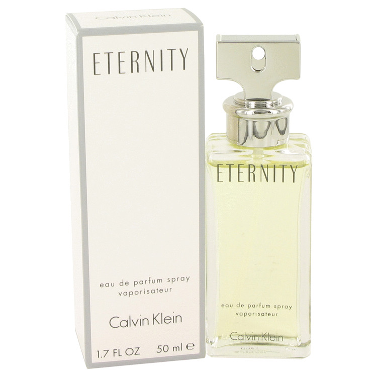ETERNITY by Calvin Klein Eau De Parfum Spray 1.7 oz Women