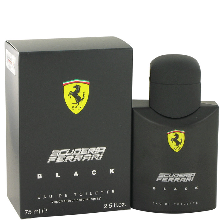 Ferrari Scuderia Black by Ferrari Eau De Toilette Spray 2.5 oz Men