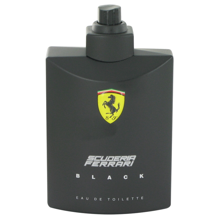 Ferrari Scuderia Black by Ferrari Eau De Toilette Spray (Tester) 4.2 oz Men