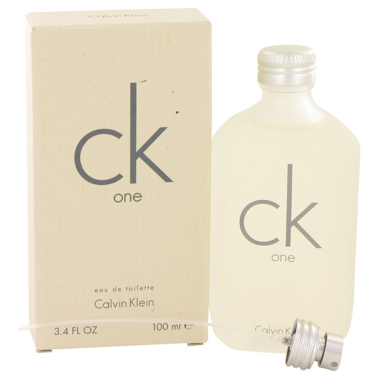CK ONE by Calvin Klein Eau De Toilette Spray (Unisex) 3.4 oz Men
