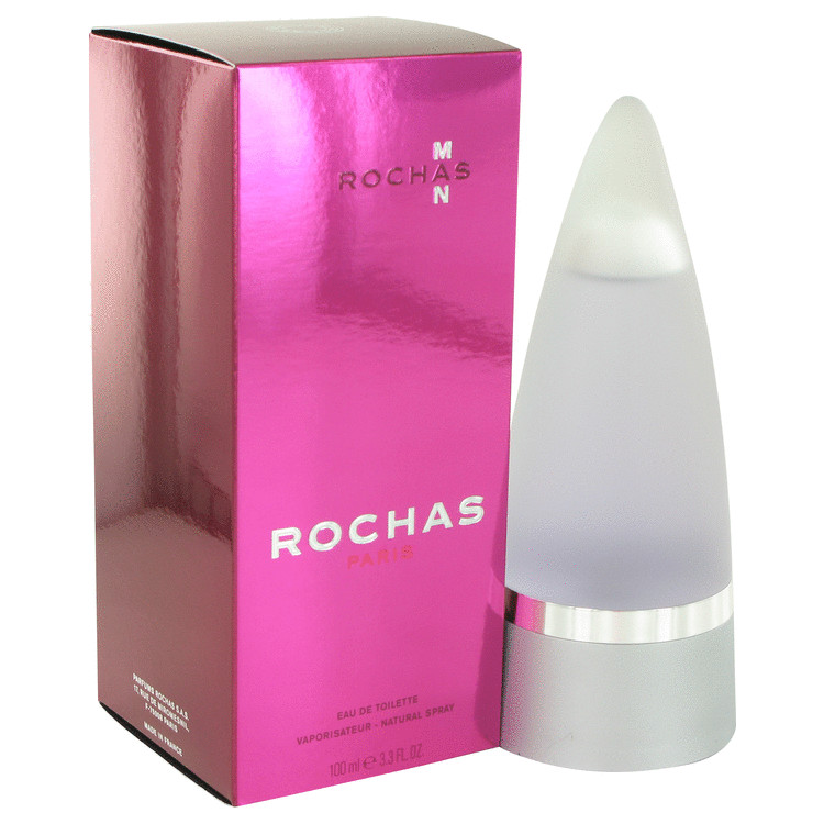 Rochas Man by Rochas Eau De Toilette Spray 3.4 oz Men