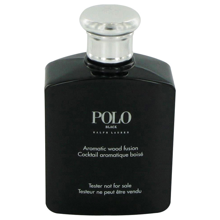 Polo Black by Ralph Lauren Eau De Toilette Spray (Tester) 4.2 oz Men