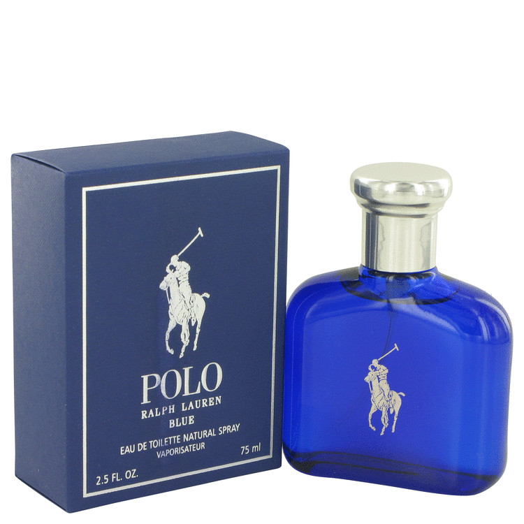 Polo Blue by Ralph Lauren Eau De Toilette Spray 2.5 oz Men