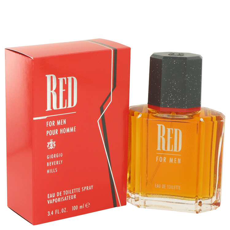 RED by Giorgio Beverly Hills Eau De Toilette Spray 3.4 oz Men