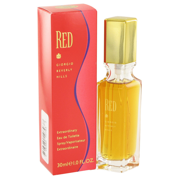 RED by Giorgio Beverly Hills Eau De Toilette Spray 1 oz Women