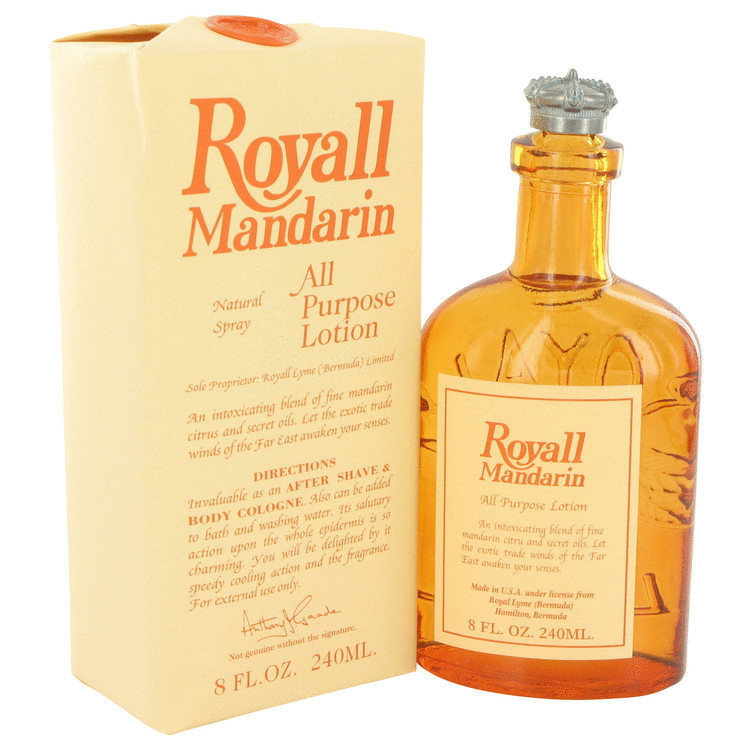 Royall Mandarin by Royall Fragrances All Purpose Lotion / Cologne 8 oz Men