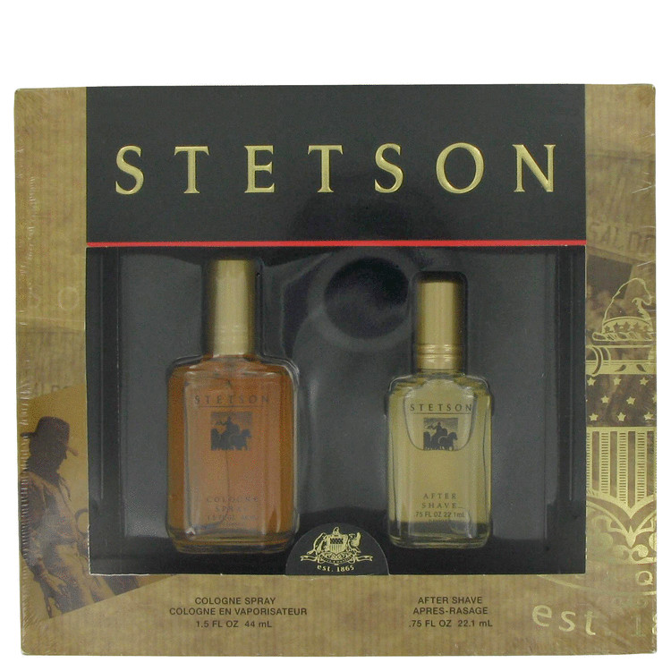 STETSON by Coty Gift Set -- 1.5 oz Cologne + .75 oz After Shave Men