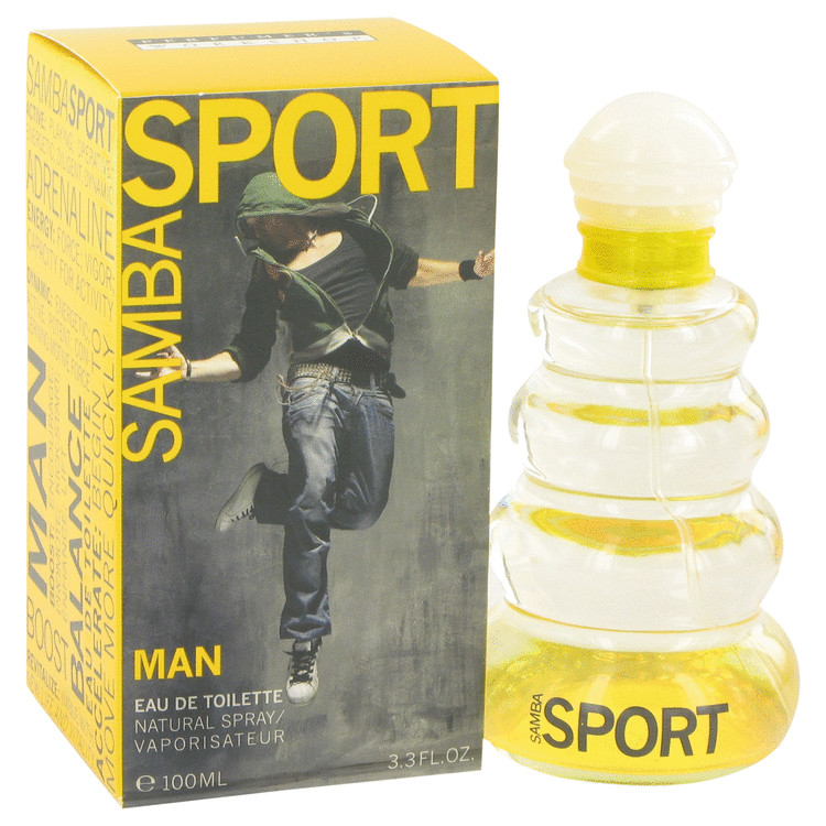 Samba Sport by Perfumers Workshop Eau De Toilette Spray 3.3 oz Men