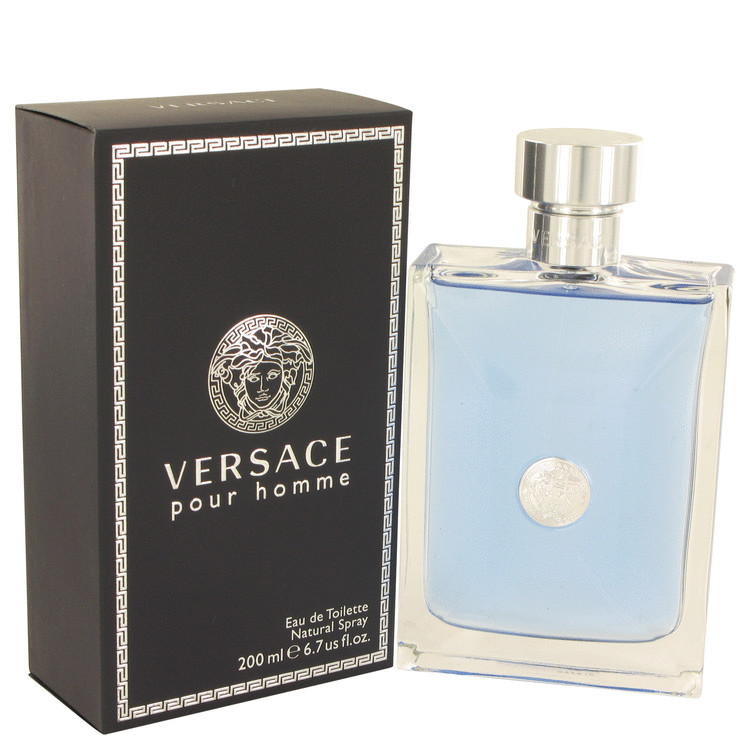 Versace Pour Homme by Versace Eau De Toilette Spray 6.7 oz Men