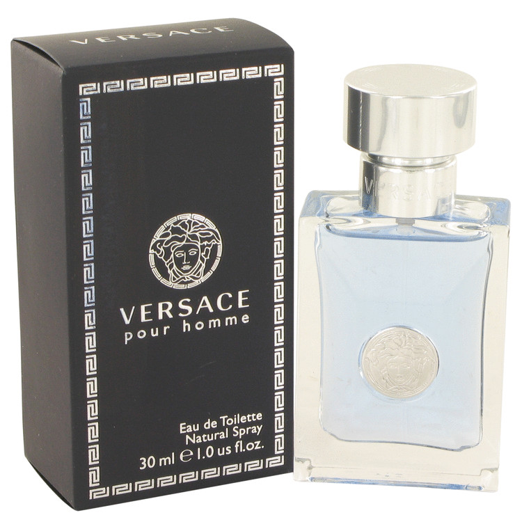 Versace Pour Homme by Versace Eau De Toilette Spray 1 oz Men