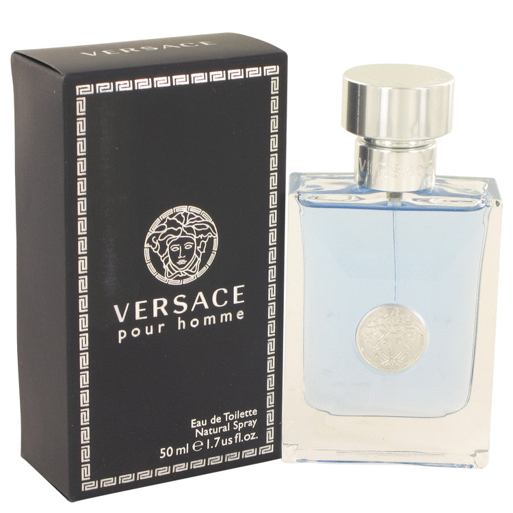 Versace Pour Homme by Versace Eau De Toilette Spray 1.7 oz Men