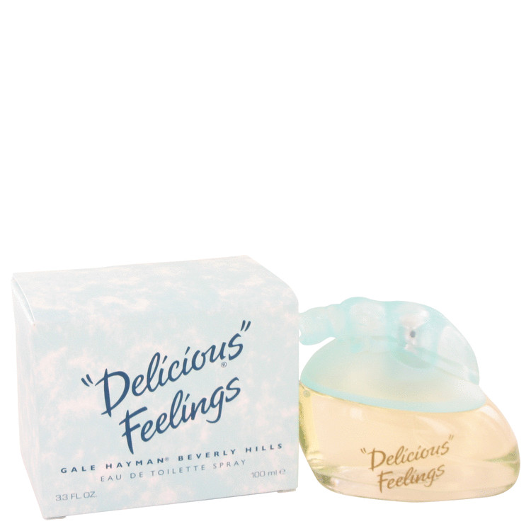 DELICIOUS FEELINGS by Gale Hayman Eau De Toilette Spray (New Packaging) 3.4 oz Women