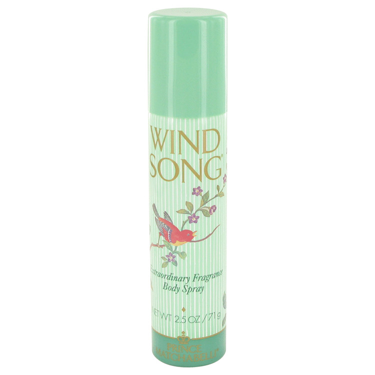 WIND SONG by Prince Matchabelli Deodorant Spray 2.5 oz Women