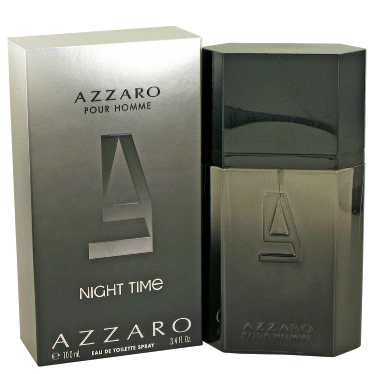 Azzaro Night Time by Azzaro Eau De Toilette Spray 3.4 oz Men