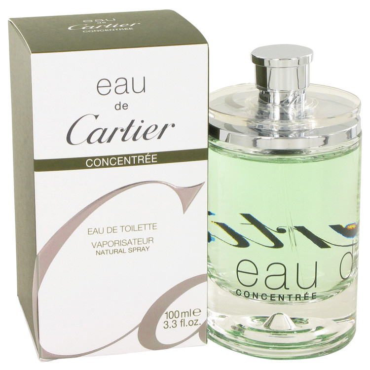 EAU DE CARTIER by Cartier Eau De Toilette Spray Concentree (Unisex) 3.4 oz Men