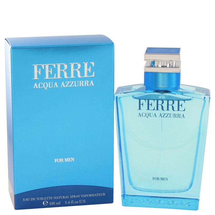 Ferre Acqua Azzurra by Gianfranco Ferre Eau De Toilette Spray 3.4 oz Men