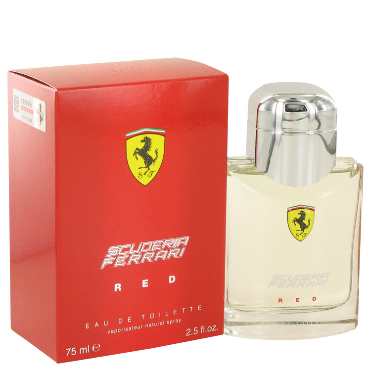 Ferrari Scuderia Red by Ferrari Eau De Toilette Spray 2.5 oz Men