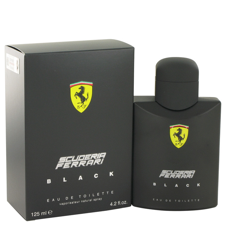 Ferrari Scuderia Black by Ferrari Eau De Toilette Spray 4.2 oz Men