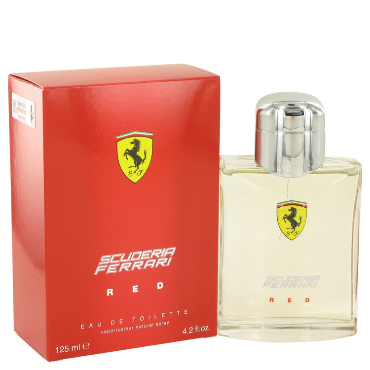 Ferrari Scuderia Red by Ferrari Eau De Toilette Spray 4.2 oz Men