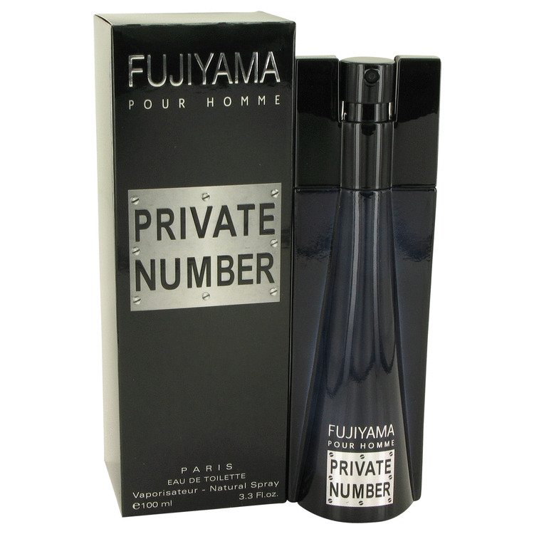 Fujiyama Private Number by Succes De Paris Eau De Toilette Spray 3.3 oz Men