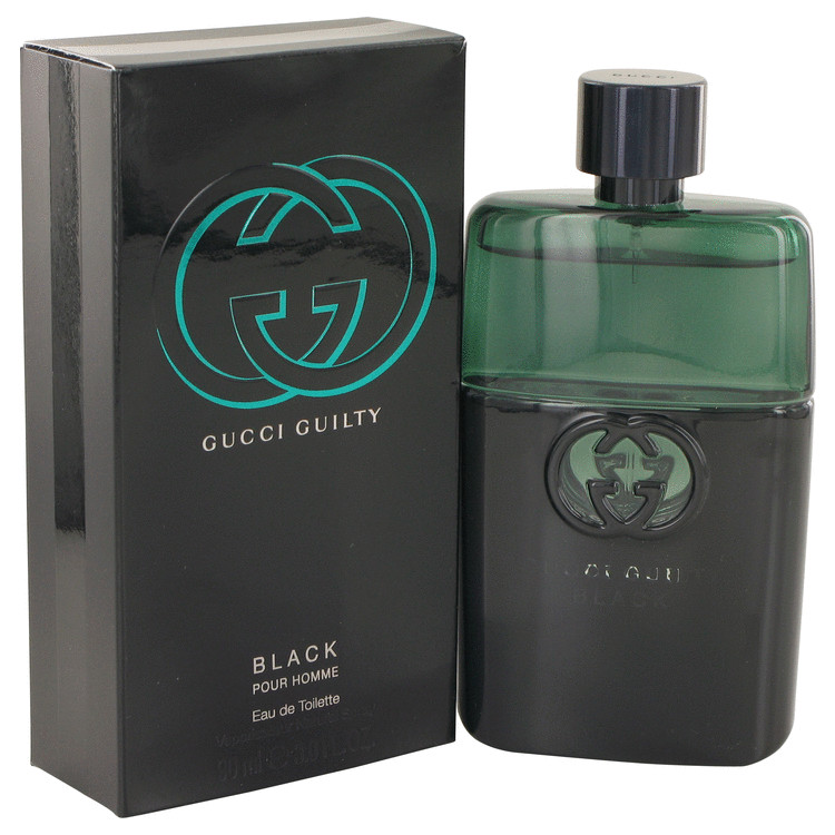 Gucci Guilty Black by Gucci Eau De Toilette Spray 3 oz Men