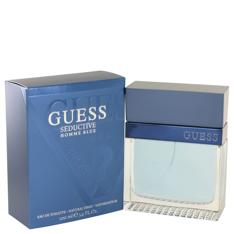 Guess Seductive Homme Blue by Guess Eau De Toilette Spray 3.4 oz Men