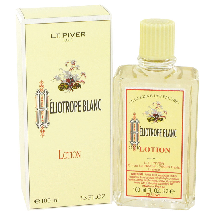 Heliotrope Blanc by LT Piver Lotion (Eau De Toilette) 3.3 oz Women