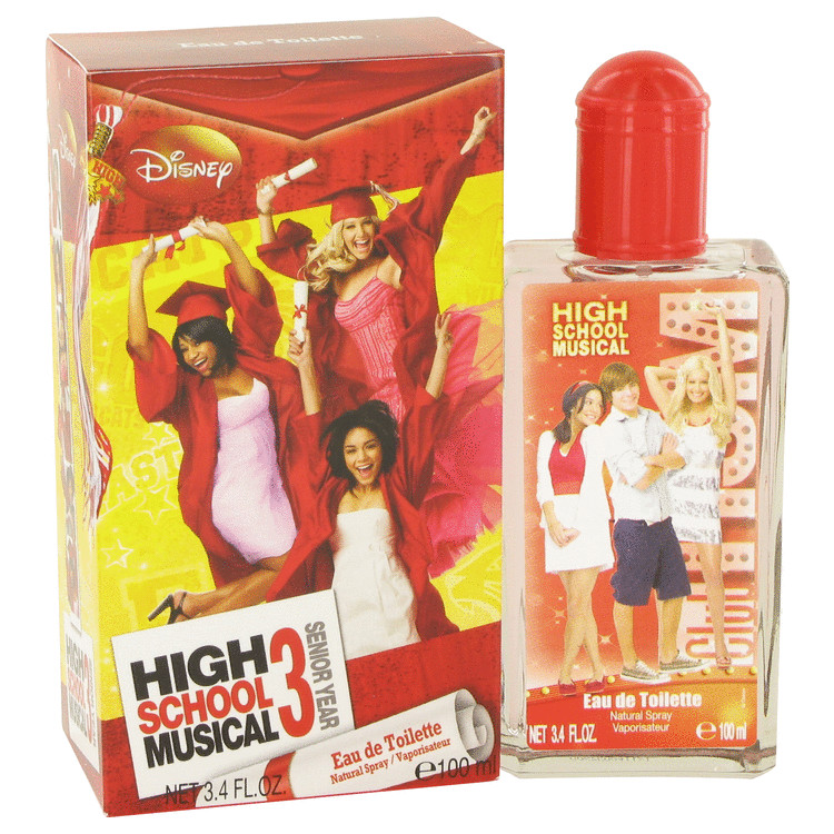 High School Musical 3 by Disney Eau De Toilette Spray (Senior Year) 3.4 oz Women