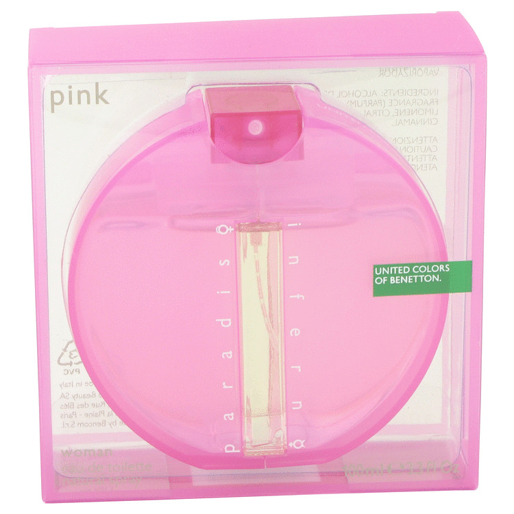 INFERNO PARADISO PINK by Benetton Eau De Toilette Spray 3.4 oz Women
