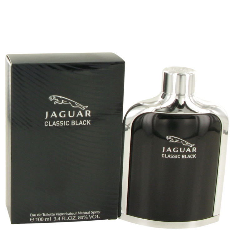 Jaguar Classic Black by Jaguar Eau De Toilette Spray 3.4 oz Men