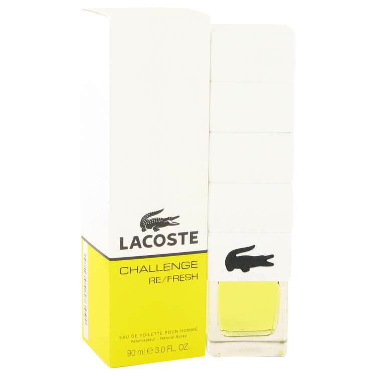 Lacoste Challenge Refresh by Lacoste Eau De Toilette Spray 3 oz Men