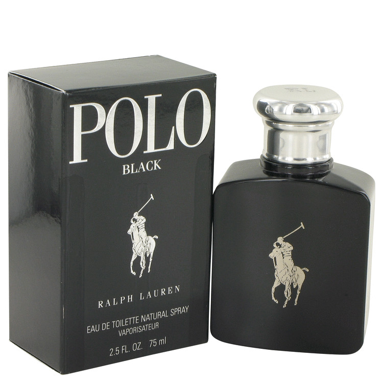 Polo Black by Ralph Lauren Eau De Toilette Spray 2.5 oz Men