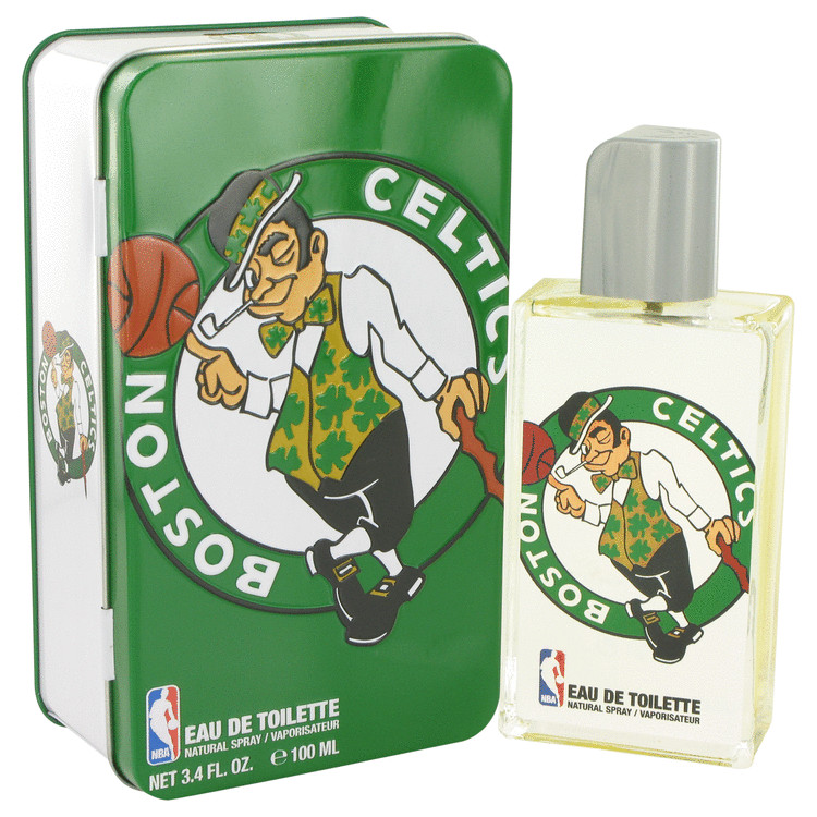 NBA Celtics by Air Val International Eau De Toilette Spray (Metal Case) 3.4 oz Men