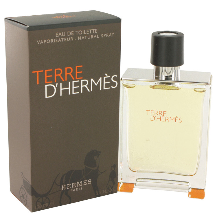 Terre D'Hermes by Hermes Eau De Toilette Spray 3.4 oz Men