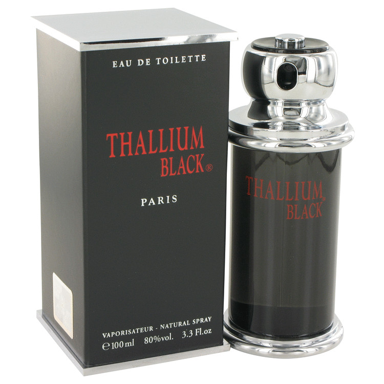 Thallium Black by Yves De Sistelle Eau DeToilette Spray 3.3 oz Men