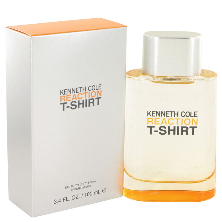 Kenneth Cole Reaction T-Shirt by Kenneth Cole Eau De Toilette Spray 3.4 oz Men
