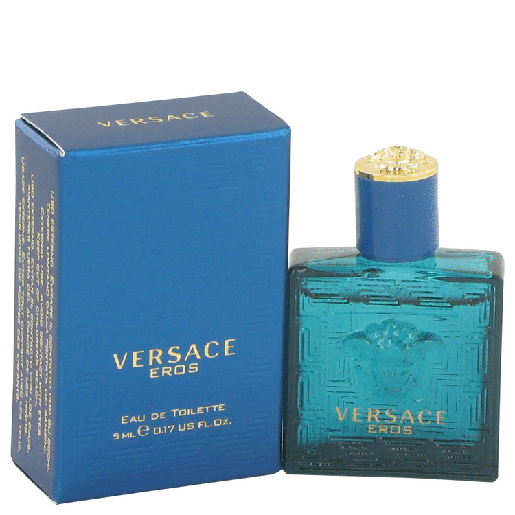 Versace Eros by Versace Mini EDT .16 oz Men