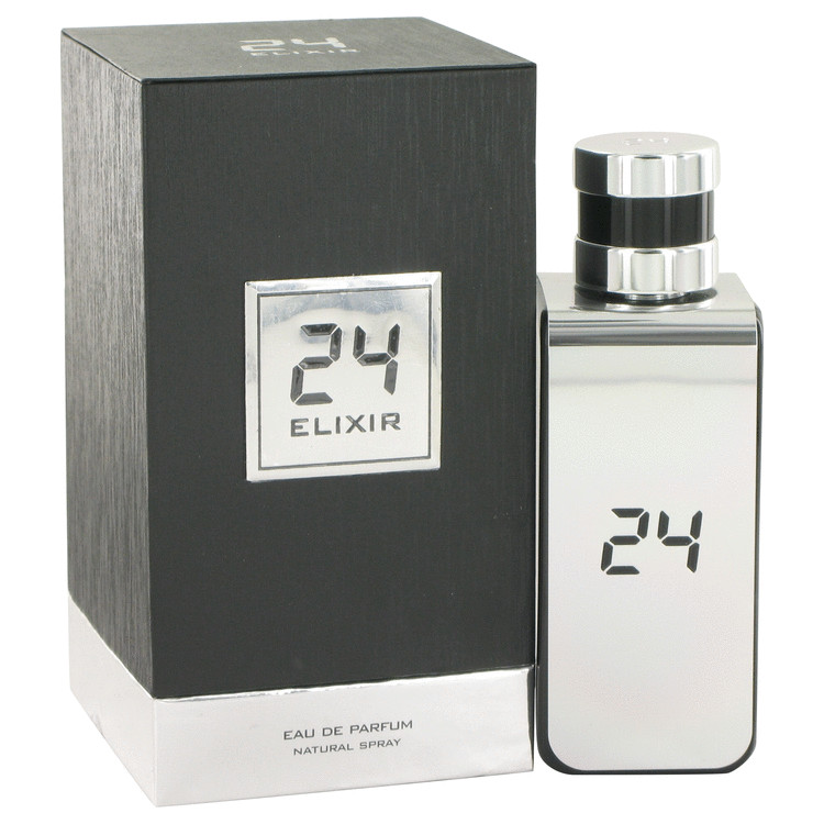 24 Platinum Elixir by ScentStory Eau De Parfum Spray 3.4 oz Men