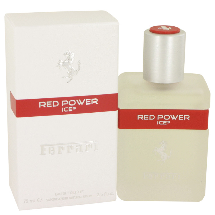 Ferrari Red Power Ice 3 by Ferrari Eau De Toilette Spray 2.5 oz Men