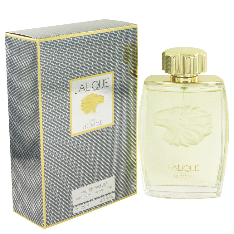 LALIQUE by Lalique Eau De Parfum Spray (Lion) 4.2 oz Men