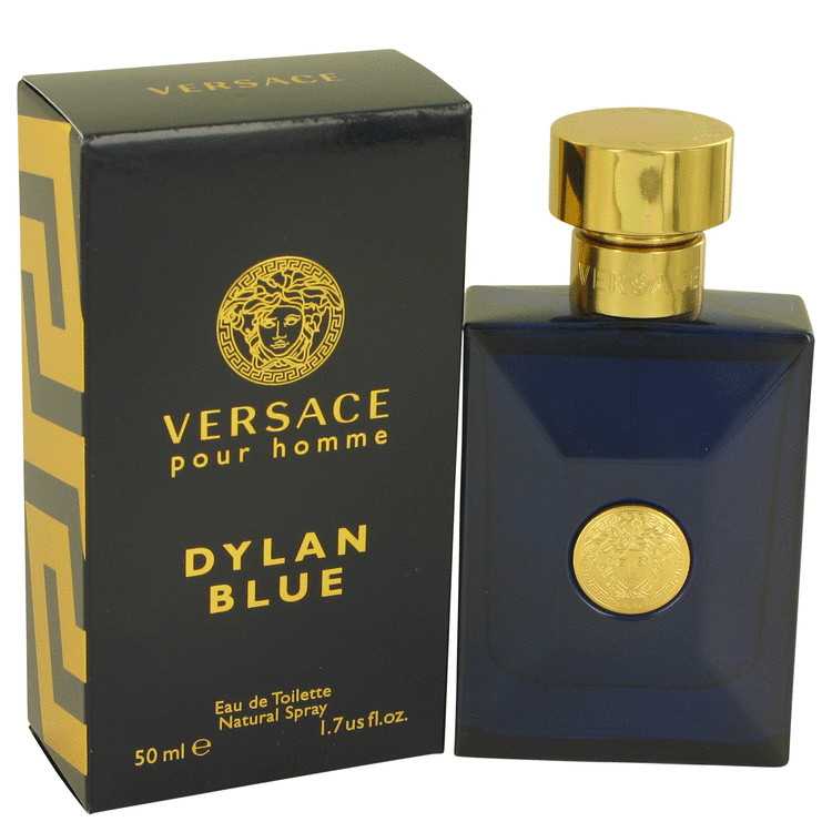 Versace Pour Homme Dylan Blue by Versace Eau De Toilette Spray 1.7 oz Men