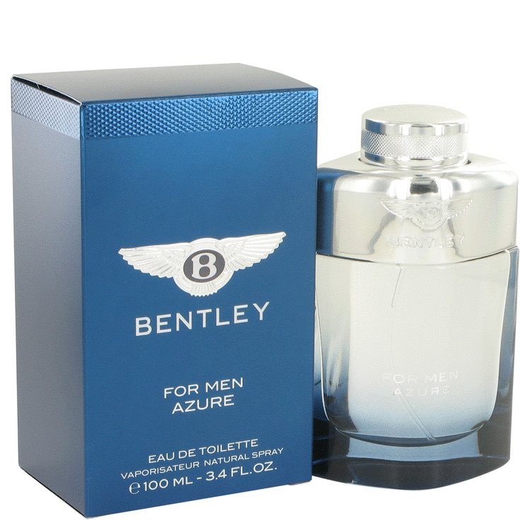 Bentley Azure by Bentley Eau De Toilette Spray 3.4 oz Men