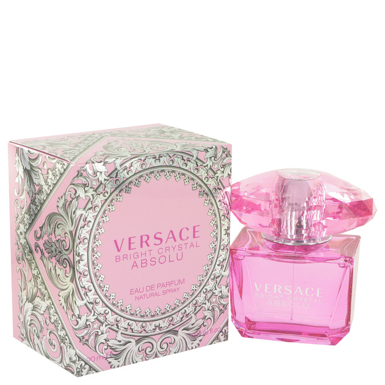 Bright Crystal Absolu by Versace Eau De Parfum Spray 3 oz Women